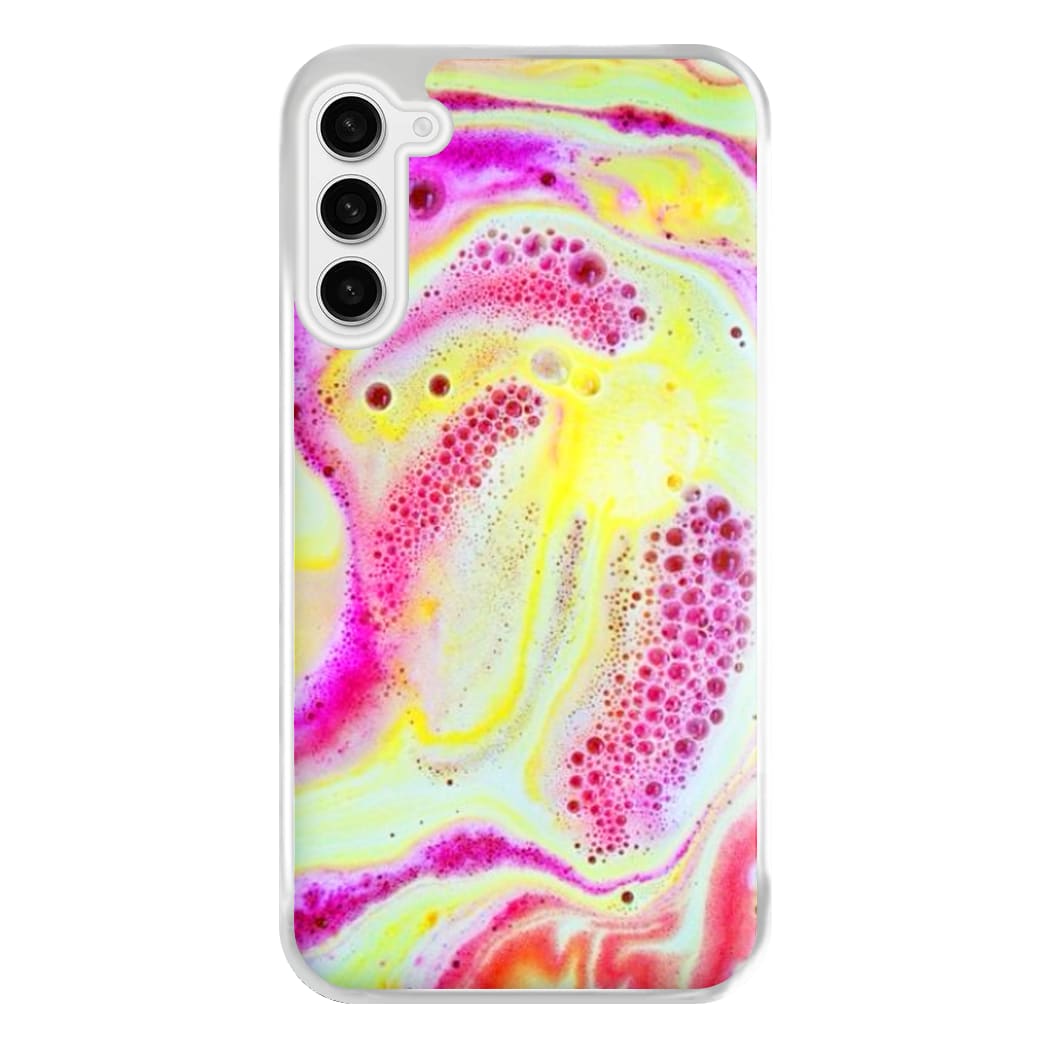 Super Colourful Bath Bomb Pattern Phone Case for Galaxy S23FE