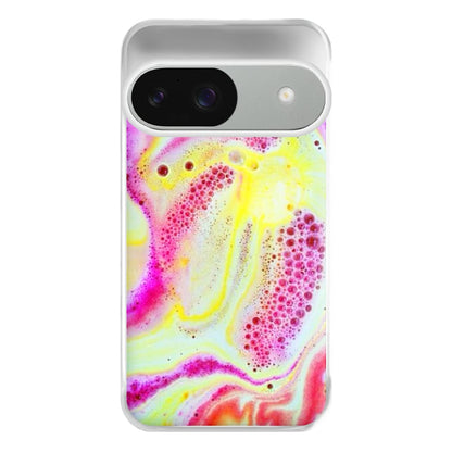 Super Colourful Bath Bomb Pattern Phone Case for Google Pixel 9 / 9 Pro