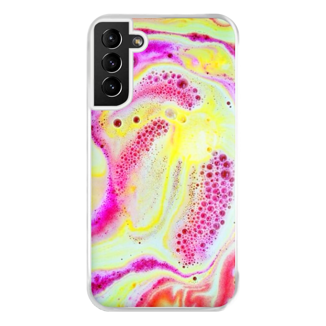 Super Colourful Bath Bomb Pattern Phone Case for Galaxy S21 Plus