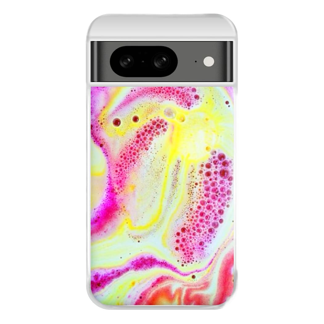 Super Colourful Bath Bomb Pattern Phone Case for Google Pixel 8