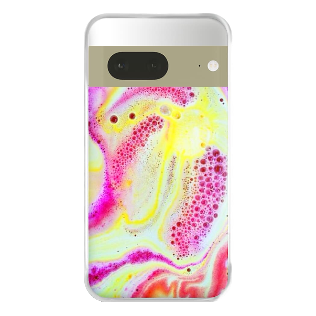 Super Colourful Bath Bomb Pattern Phone Case for Google Pixel 7a