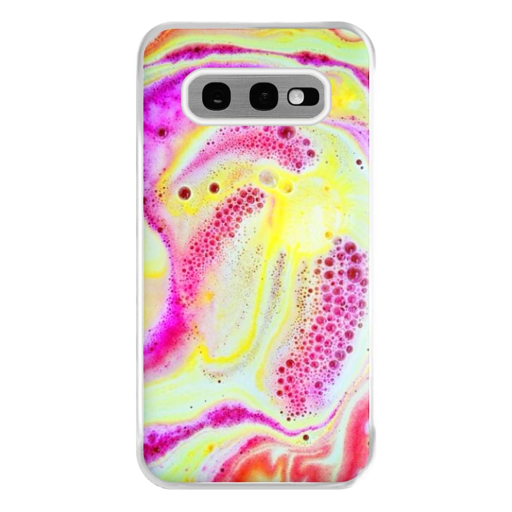 Super Colourful Bath Bomb Pattern Phone Case for Galaxy S10e