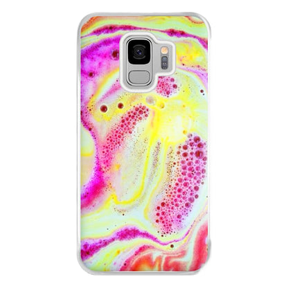 Super Colourful Bath Bomb Pattern Phone Case for Galaxy S9 Plus