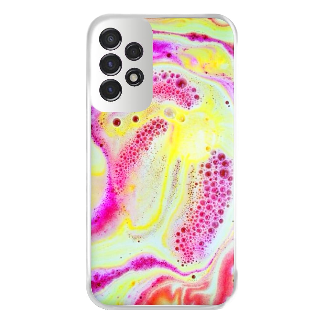 Super Colourful Bath Bomb Pattern Phone Case for Galaxy A53