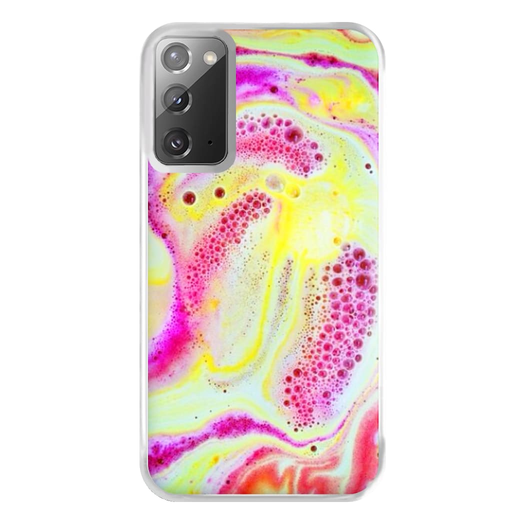 Super Colourful Bath Bomb Pattern Phone Case for Galaxy Note 20 Ultra