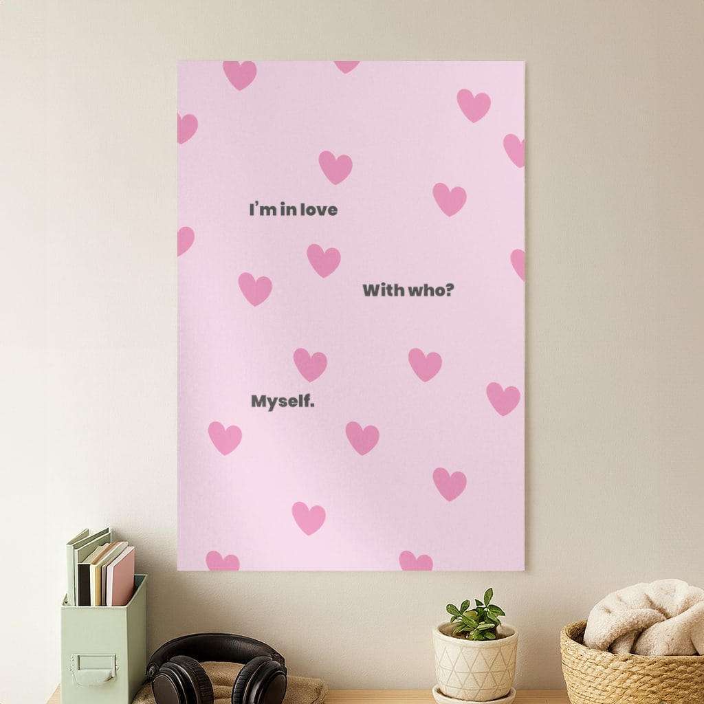 Im in love - Kourtney Kardashian Poster