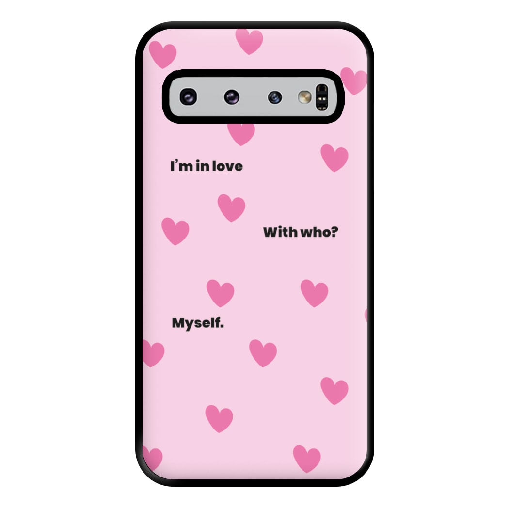 Im in love - Kourtney Kardashian Phone Case for Galaxy S10 Plus