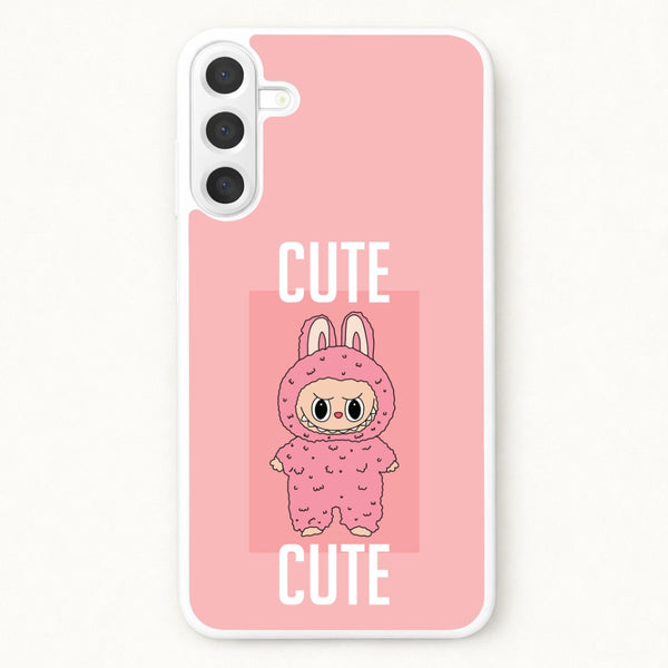 Cute Pink Monster Phone Case for Galaxy A57