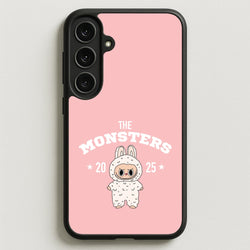 Cute Monster 2025 Pink Phone Case for Galaxy S25FE