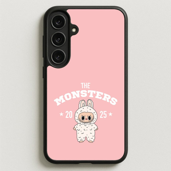 Cute Monster 2025 Pink Phone Case for Galaxy S25FE
