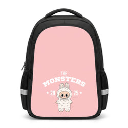 Cute Monster 2025 Pink Backpack