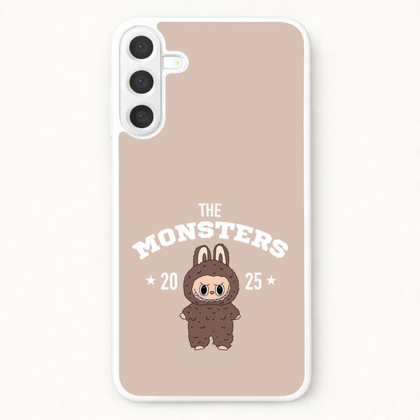 Cute Monster 2025 Biege Phone Case for Galaxy A17