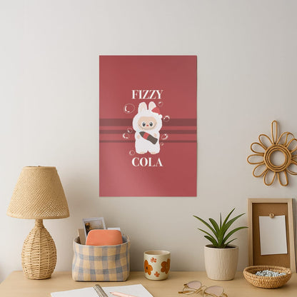 Fizzy Cola Monster Art Print