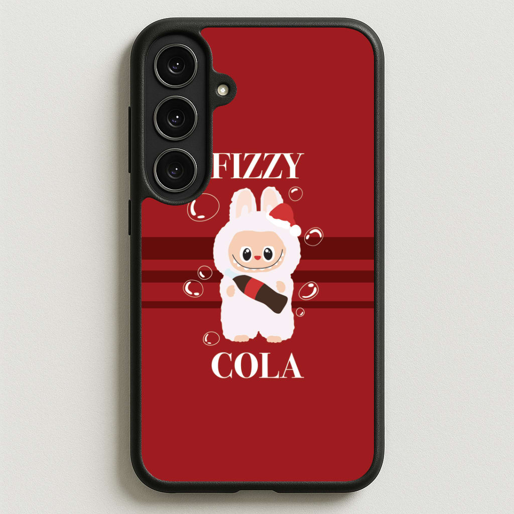 Fizzy Cola Monster Phone Case for Galaxy S25FE