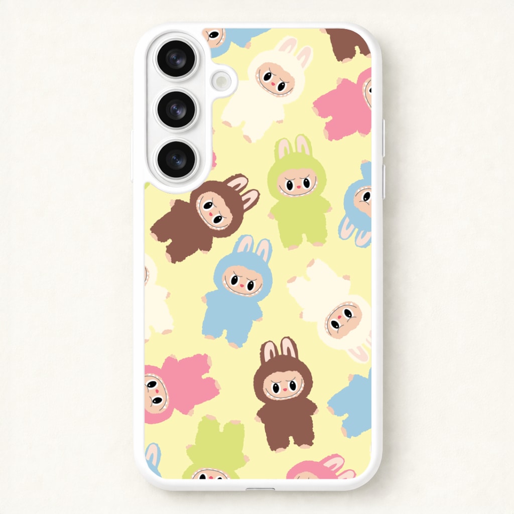 Colourful Little Monsters Pattern Phone Case for Galaxy S26