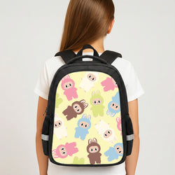 Colourful Little Monsters Pattern Backpack