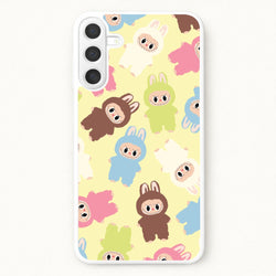 Colourful Little Monsters Pattern Phone Case for Galaxy A17