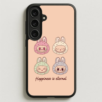 Happiness Is Eternal Monsters Phone Case for Galaxy S25FE