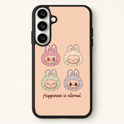 Happiness Is Eternal Monsters Phone Case for Galaxy S26 Plus