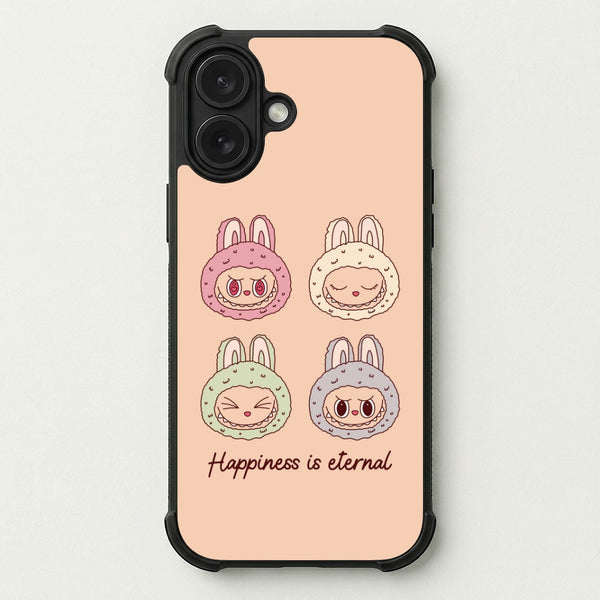 Happiness Is Eternal Monsters Phone Case — Bumper case