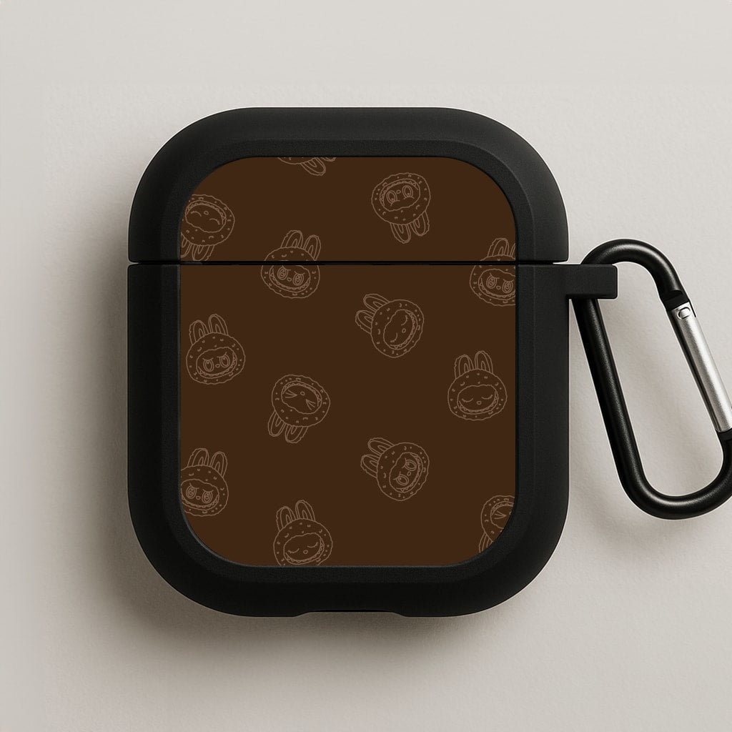 Monsters Outline Pattern I AirPods Case