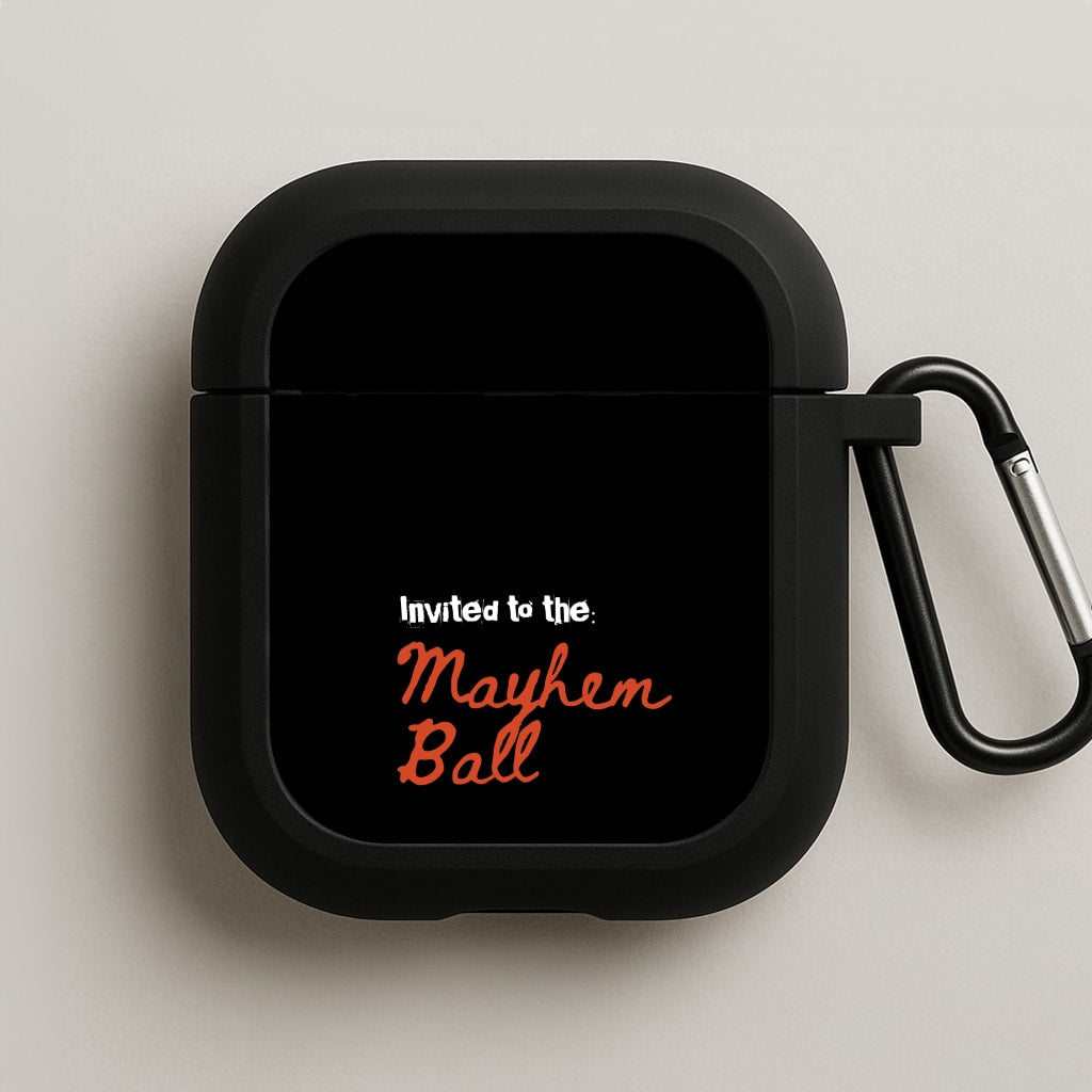 Invited To The Mayhem Ball AirPods Case
