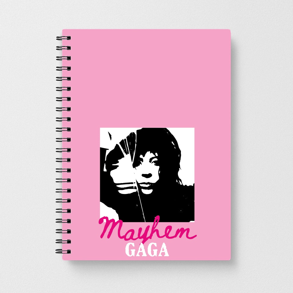 Pink Mayhem Gaga Notebook