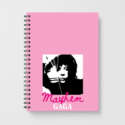 Pink Mayhem Gaga Notebook
