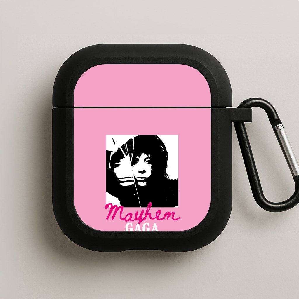 Pink Mayhem Gaga AirPods Case