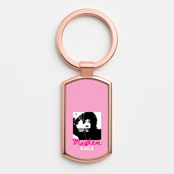 Pink Mayhem Gaga Rose Gold Keyring