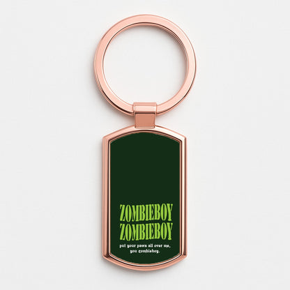 Zombieboy Gaga Rose Gold Keyring