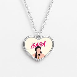 Gaga Award Heart Necklace