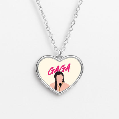 Gaga Award Heart Necklace