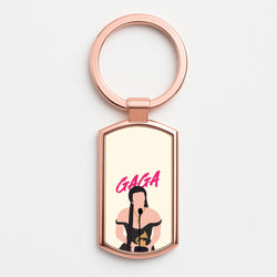 Gaga Award Rose Gold Keyring