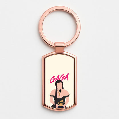 Gaga Award Rose Gold Keyring