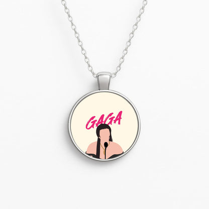 Gaga Award Circle Necklace