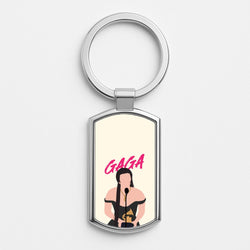 Gaga Award Silver Keyring