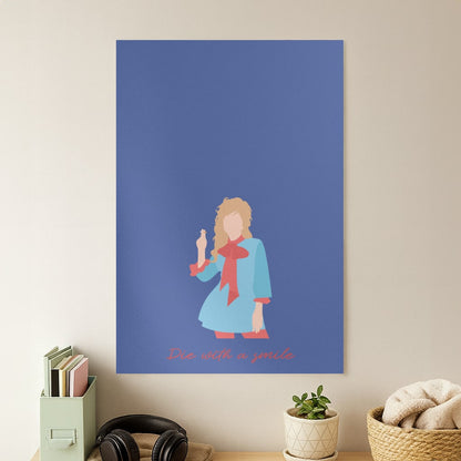 Gaga Die With A Smile Poster