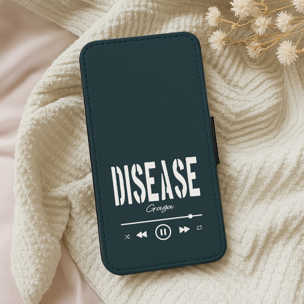 Gaga Disease Track Wallet Phone Case
