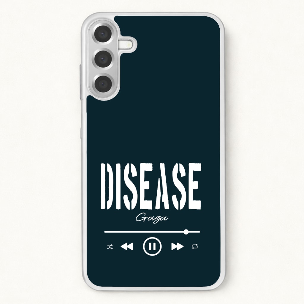 Gaga Disease Track Phone Case for Galaxy A57