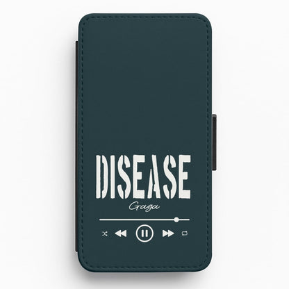 Gaga Disease Track Flip / Wallet Phone Case