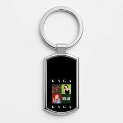Gaga Collage Luxury Keyring