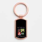 Gaga Collage Luxury Keyring 4
