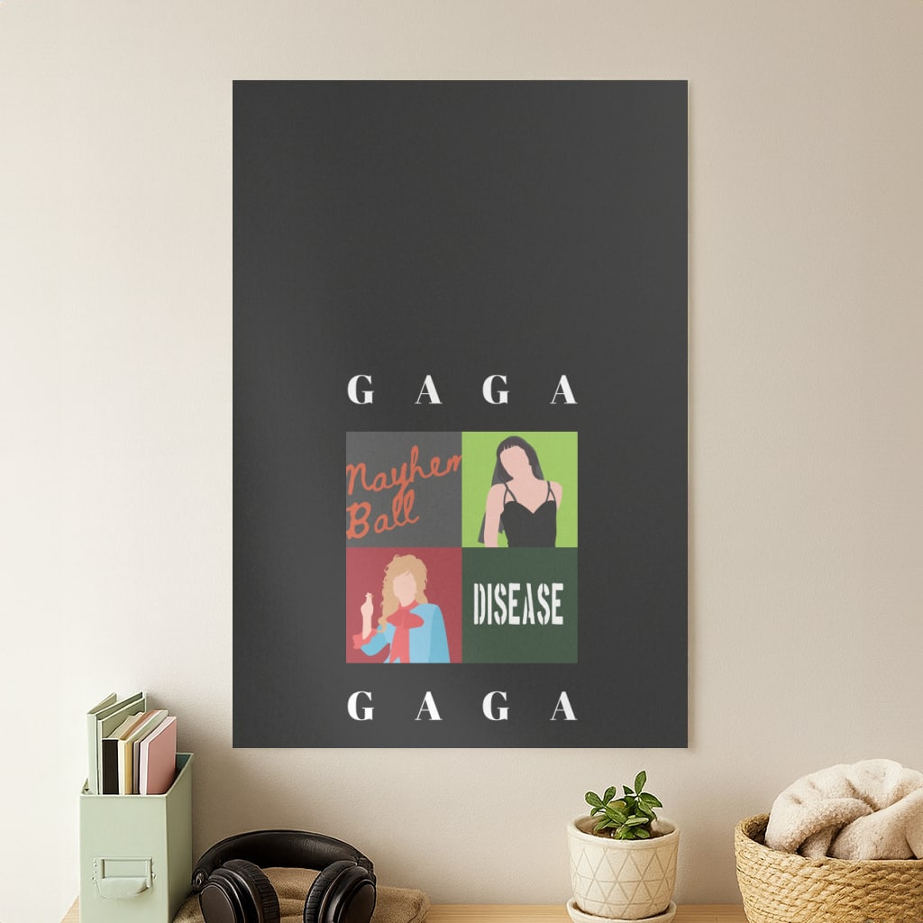 Gaga Collage Poster