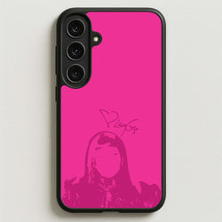 Pink Gaga Silhouette Phone Case for Galaxy S25FE