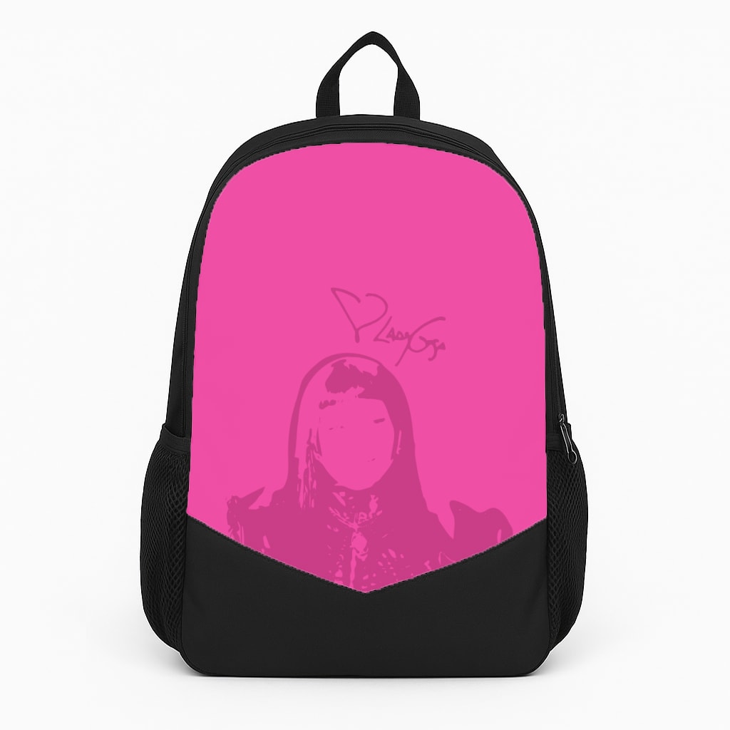 Pink Gaga Silhouette  Backpack