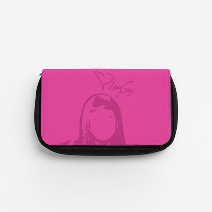 Pink Gaga Silhouette  Pencil Case
