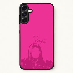 Pink Gaga Silhouette Phone Case for Galaxy A17