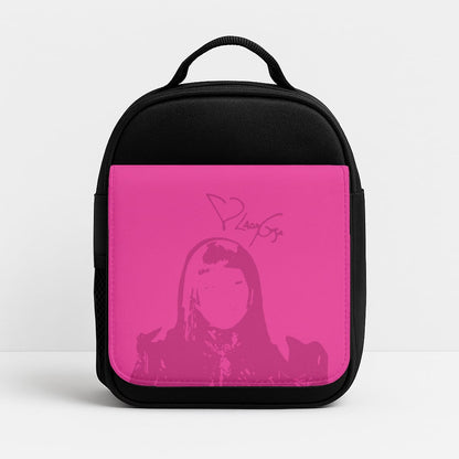 Pink Gaga Silhouette  Lunchbox