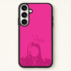 Pink Gaga Silhouette Phone Case for Galaxy S26 Plus